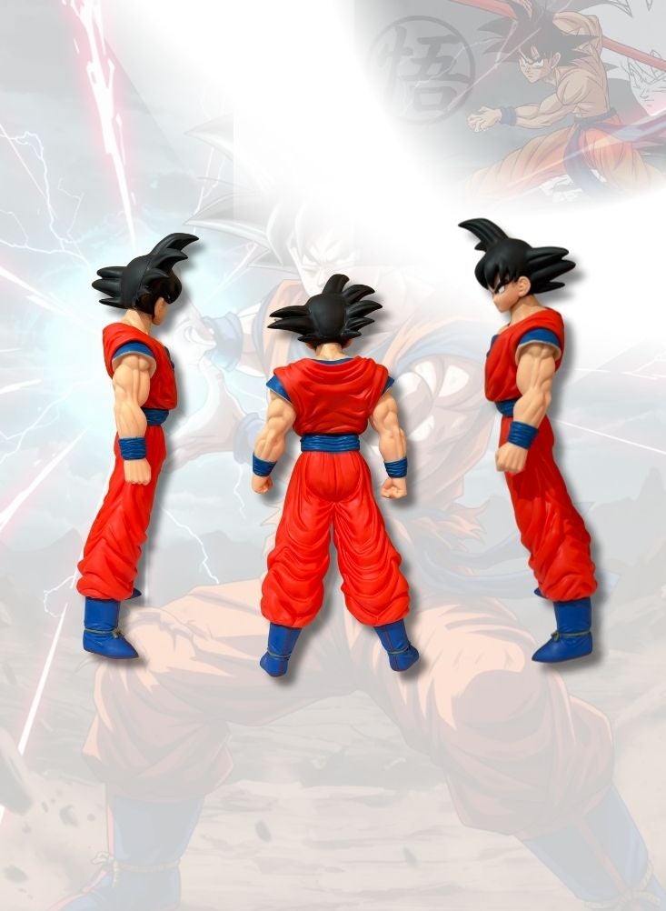 Dragon Ball Z Super Saiyan Goku Action Figure – Red Gi Anime Collectible Toy - Image 4